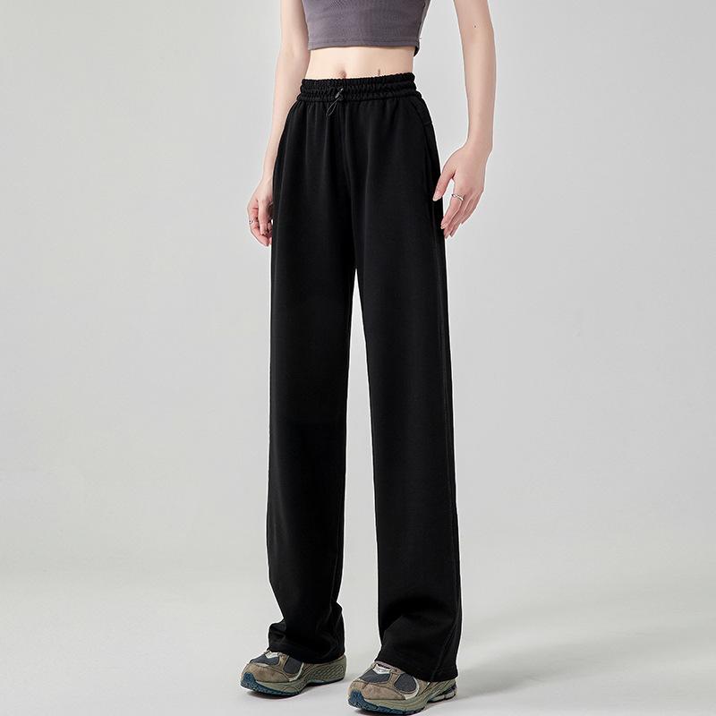 Large Size Wide-leg Pants Women's Casual Pants Feel Cool and Thin