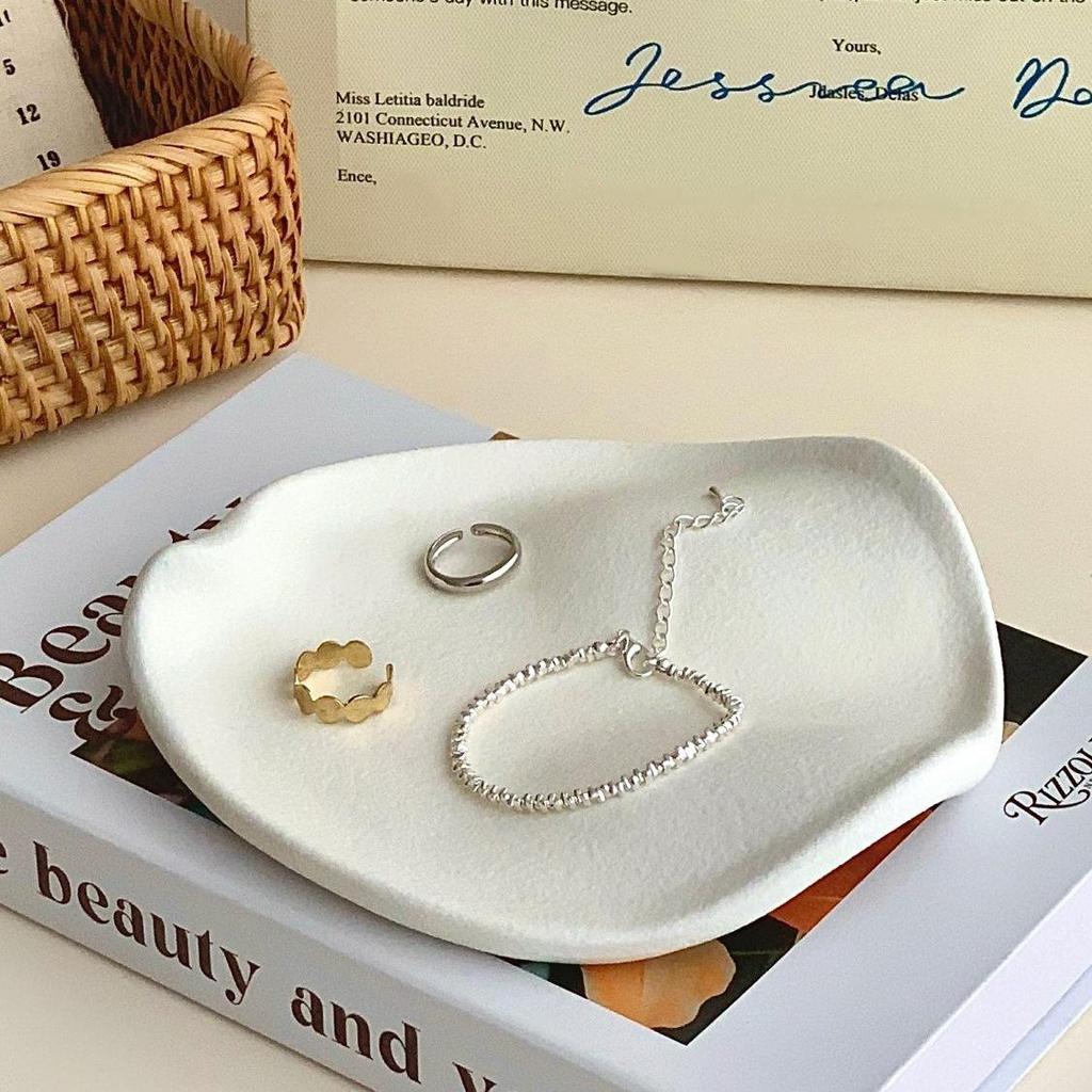 Nordic Wave Ceramic Storage & Jewelry Display Tray