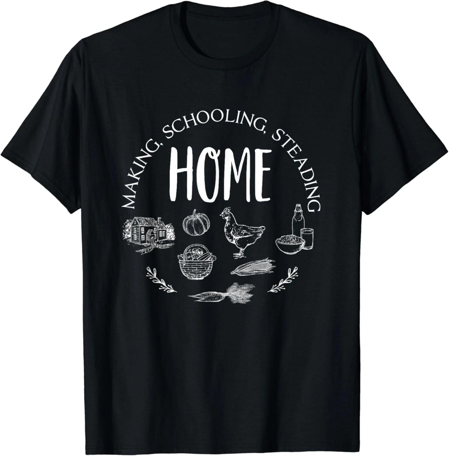 

Homeschooling Homesteading T-Shirt Gift Unisex T-Shirt XL