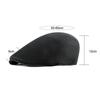 Spring Summer Men Berets Hats Breathable Mesh Newsboy Caps Outdoor Sun Hats Flat Cap Adjustable Caps