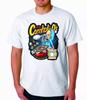 BEAVIS CORNHOLO WHITE T-T-shirt CORNHOLIOS CEREAL - AND BUTTHEAD CARTOON COMEDY