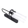 Black Wall Sconce Light Modern Indoor Wall Light Fixture with Clear Glass Shade for Dining Room Coffee Shop Hotel Bedroom Living Room Hallway