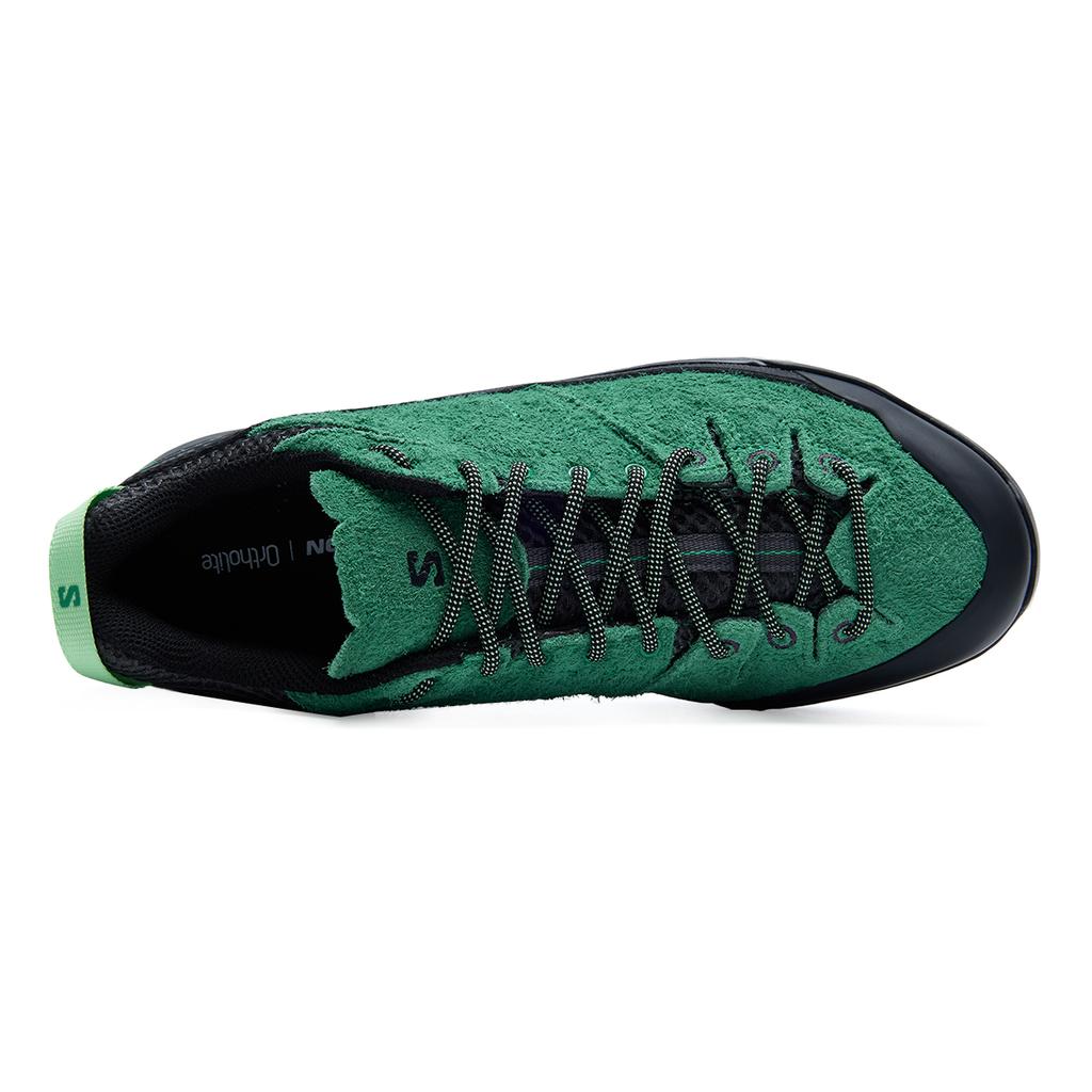 SALOMON Adidași Unisex X-ALP Piele de căprioară Verde Patină Negru Papagal L47876400
