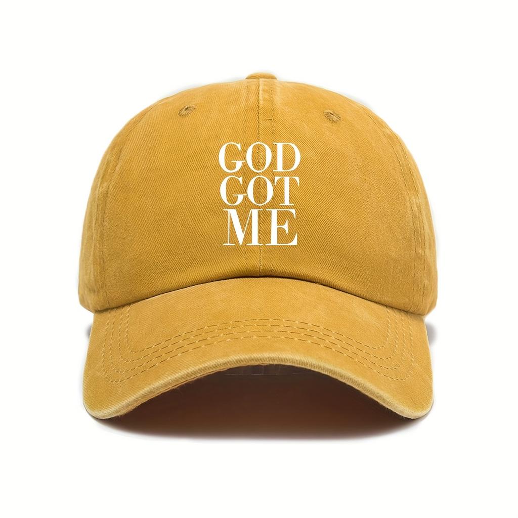 Letter printed baseball cap, retro style, spring and summer casual duck tongue hat for men and women in daily life