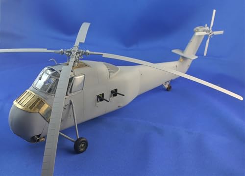 PLATZ Italeri 1/48 Scale US H-34A Pirate/US Marine Corps UH-34D Plastic Model Kit IT2776 (Helicopter)