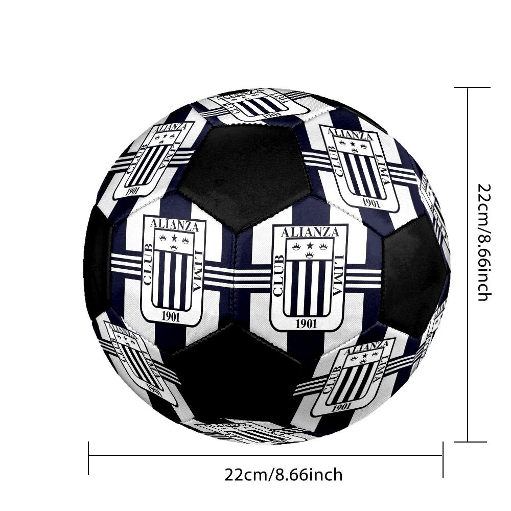 Club Alianza Lima Soccer Ball Colorful All Ages Machine Stitched PVC Competition Ready Durable High-Bounce.SIZE5