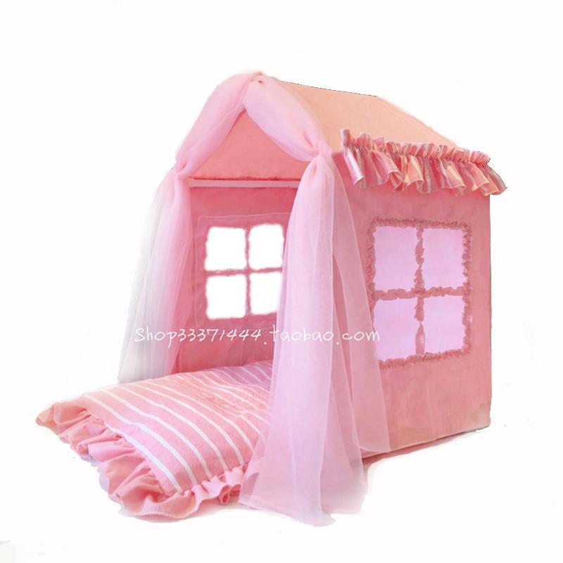 Cute Cat Beds Tent Indoor Dog's Nest Cat's Nest Washable Small Dog Bed for Summer Pet Nap Leisure Rest Sleeping House Habitat