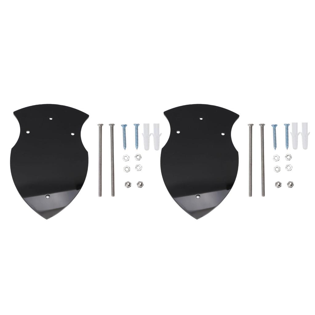 2PCS Sword Holder Rack Hangers Wall Mounted Axe Holder Stand Acrylic Wall Mount for Sword Axe