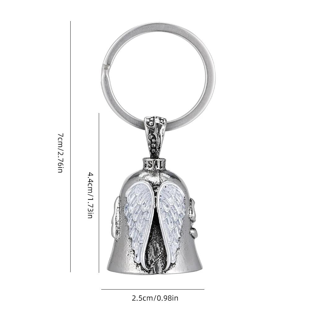 Retro Fahrender Engel Glocke Schutzengel Motorrad Biker Fahrglocke Motorrad Dekoration Zubehör Für Biker Fahrer Fahrrad Geschenk