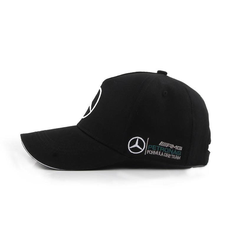 Hot Car Sticker Car Baseball Cap Outdoor Adjustable Casual Hats Sunscreen Hat For Mercedes Logo Benz AMG W203 W206 W220 W211 W21