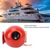 Yctze 12V 115dB Retro Electric   Horn Red   Car Speaker for ATV RV Boat Truck Electric Horn ATV Horn 12 Volt   Horn