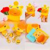Water Porcupine Plush Toy Keychain With Soft Polyester Fiber For Kids And Collectors