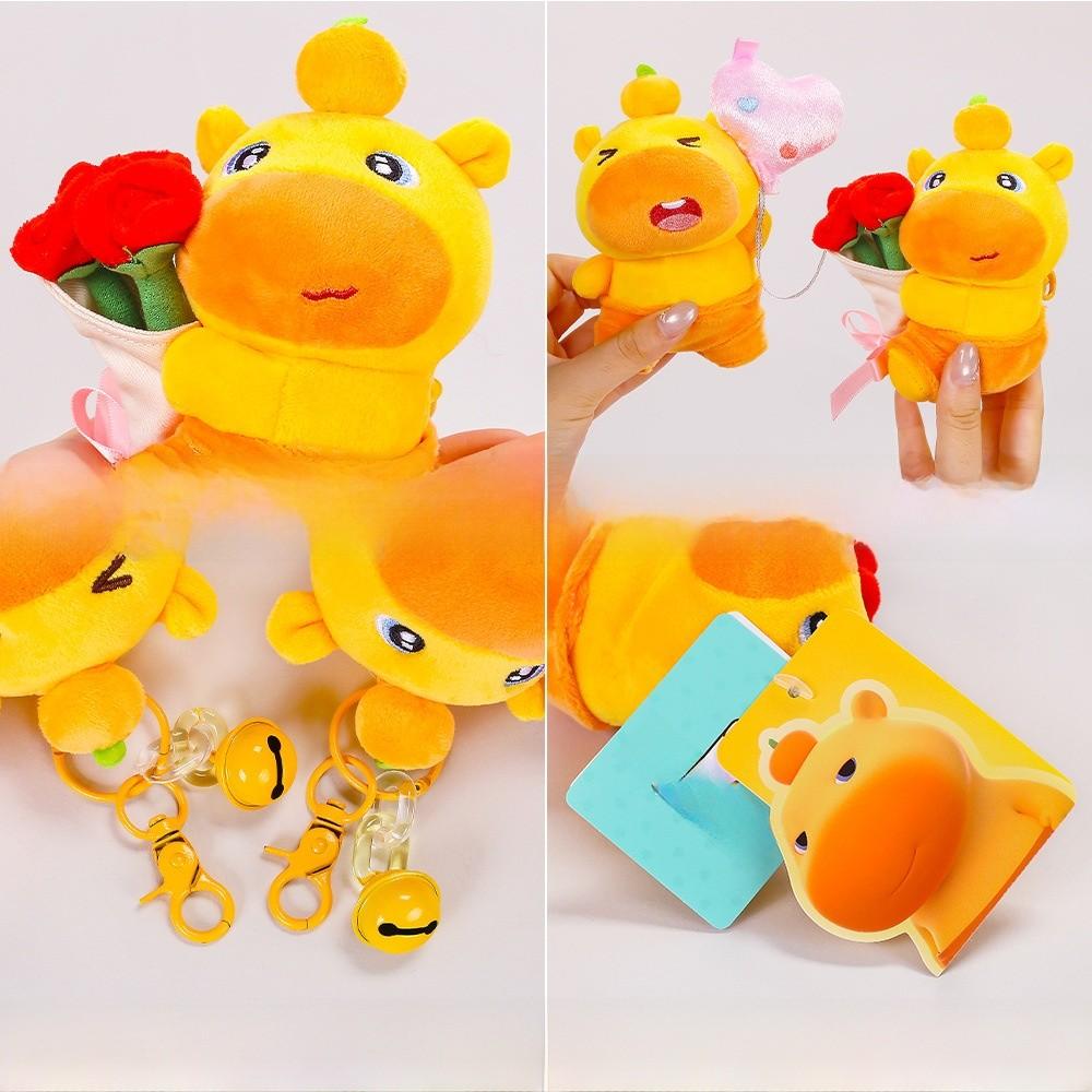 Water Porcupine Plush Toy Keychain With Soft Polyester Fiber For Kids And Collectors