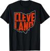 Vintage Cleveland Ohio Retro Souvenir für Jungen Mädchen Geschenk Unisex T-Shirt