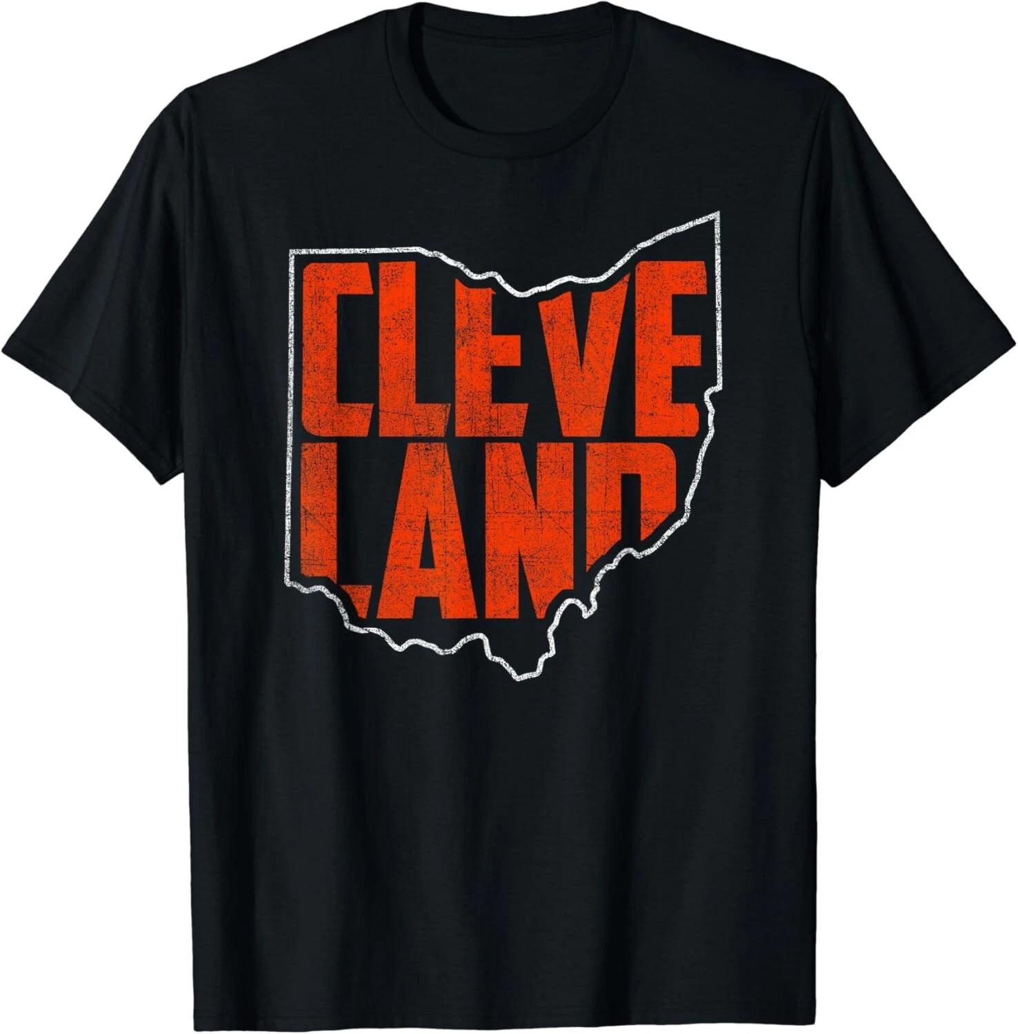 Vintage Cleveland Ohio Retro Souvenir for Boys Girls Gift Unisex T-Shirt L