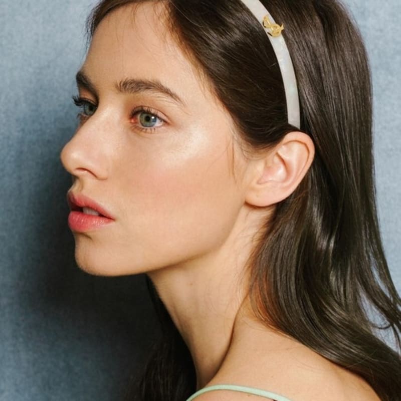 

Акриловая повязка для волос с логотипом Lavishe Vena Orange