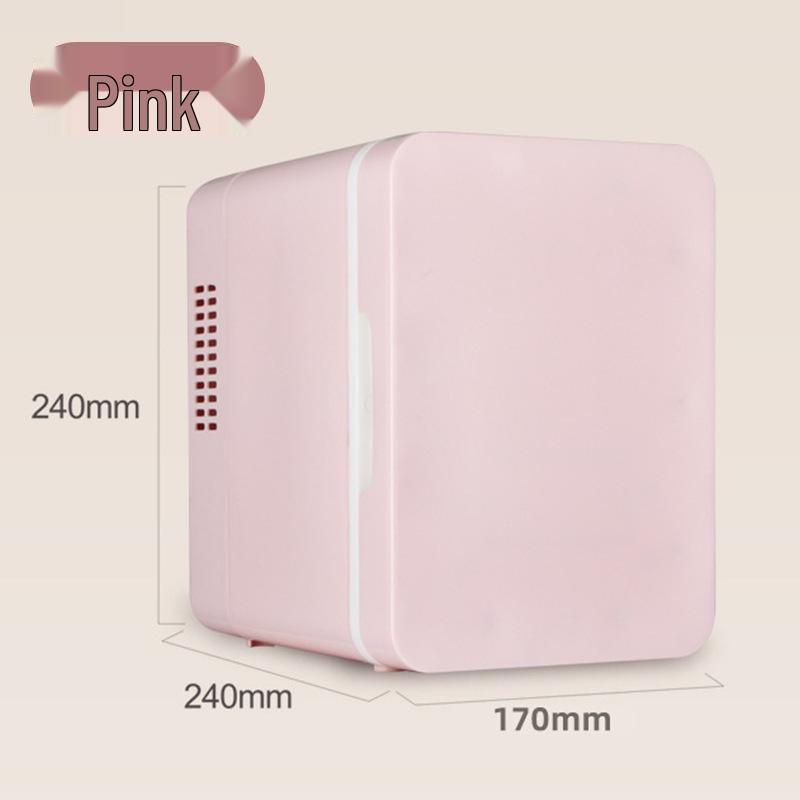 

Портативный мини-холодильник для красоты с зеркалом для макияжа для использования в автомобиле или дома EU Standard Dual Use