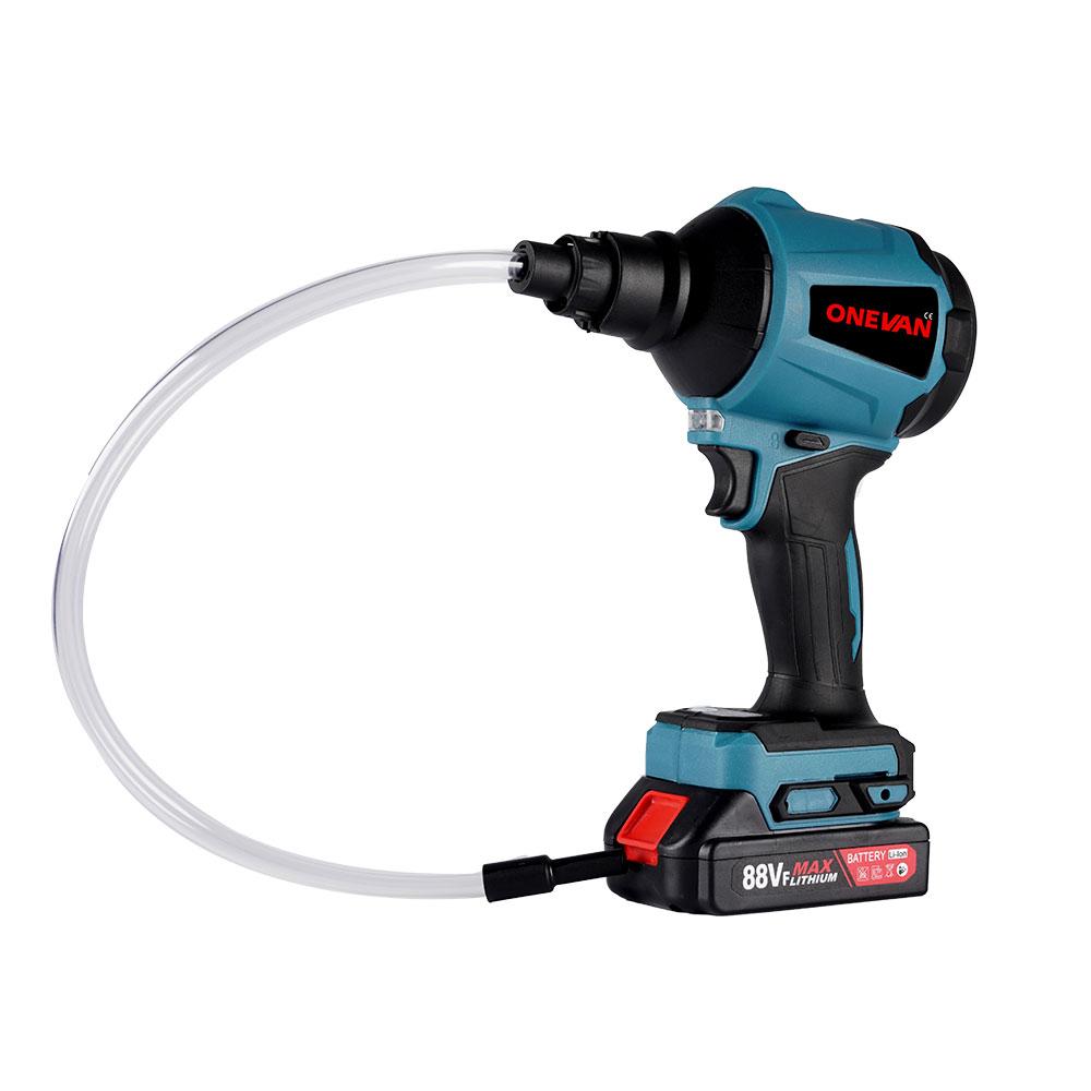 ONEVAN 1000W 40000RPM Wireless Blower Air Blower Cordless Battery Rechargeable Blower Dust Blower For 21V 18V Battery