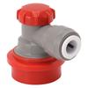 5Celsius16 Inch Double Tight Push In Quick Connector Adapter Push In Fitting   Lock Quick Disconnect