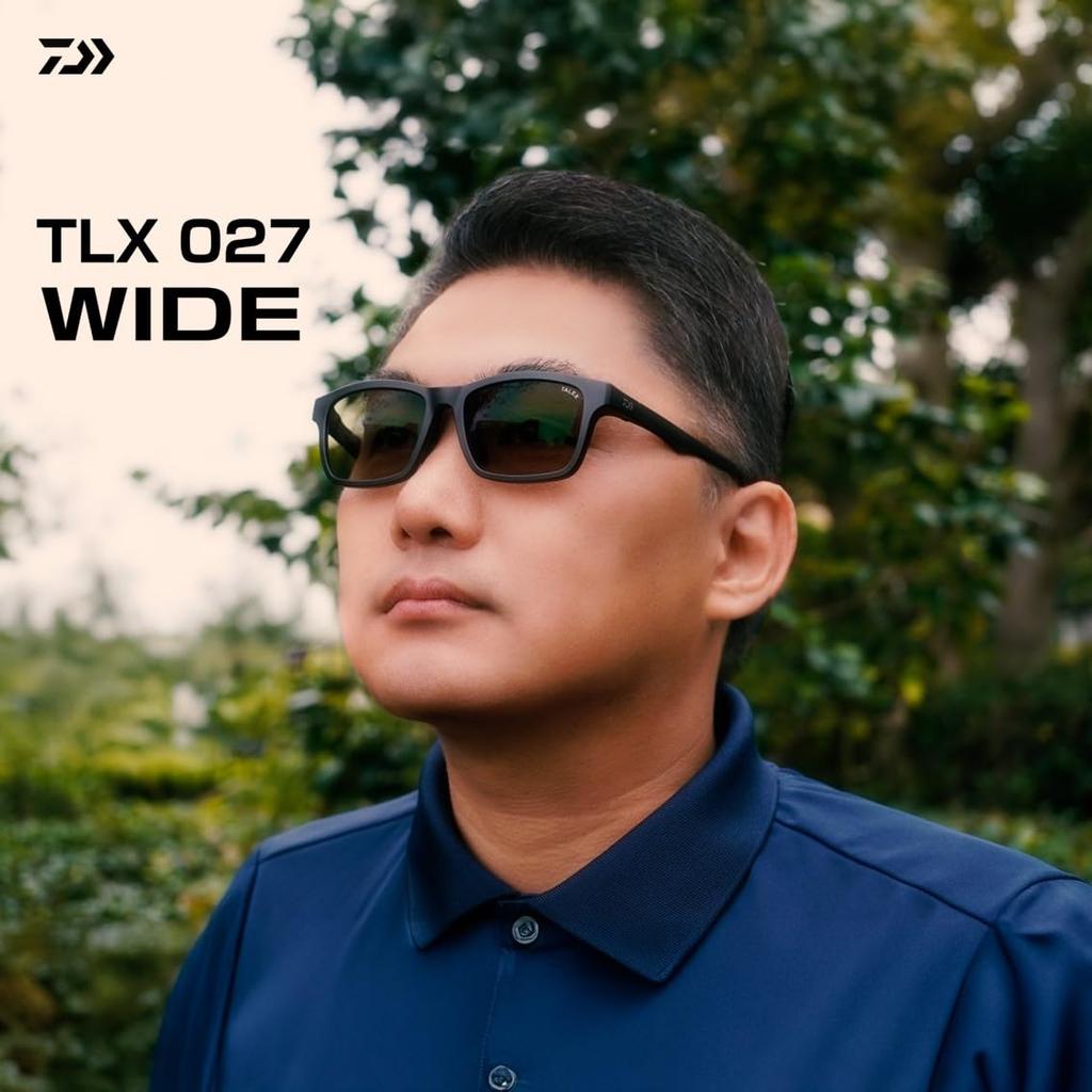Sunglasses TLX 027 WIDE True View Silver Blue Mirror Free [DAIWA]