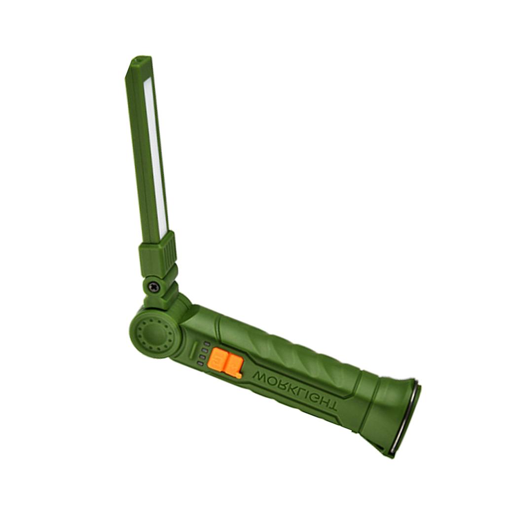 360 Degree Rotating Handheld Flashlight Multi-function LED Work Light with Magnetic Bottom