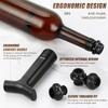 Reusable Wine Stoppers and Vacuum Pump Leakproof Sealing Bottle Cap Manual Wine Stoppers For Longer Wine Storage Keep