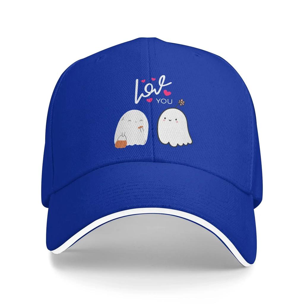 Ghost Of Disapproval Baseball Cap Love You Tennis Skate Sun-Proof Trucker Hat Women Men y2k Funny Design Baseball Caps