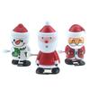 Charming Wind-up Walking Santa Snowman Reindeer Toys For Christmas Celebration