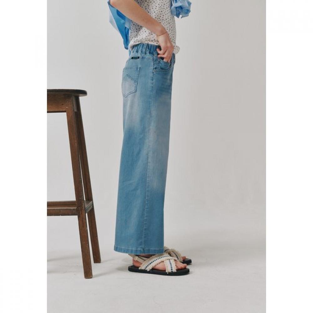 Bluetail Sky Blue Wide Denim Pants Azb2pt03sb