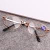 High Definition Crystal Folding Anti-fatigue Reading Glasses Old man Presbyonic Glasses Eyeglass