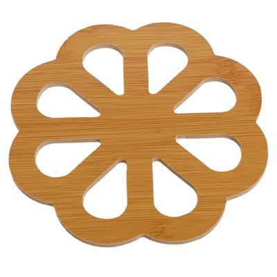 Kreativer Isolieruntersetzer aus Holz, verdickt, hohl, Tassenmatte, rutschfest, multifunktionales Platzset, Heimdekoration