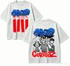 Gorillaz Gift T-shirt Men Women Harajuku Oversized Unisex Short Sleeve Streetwear High Quality Couples Hot Product Comfortable