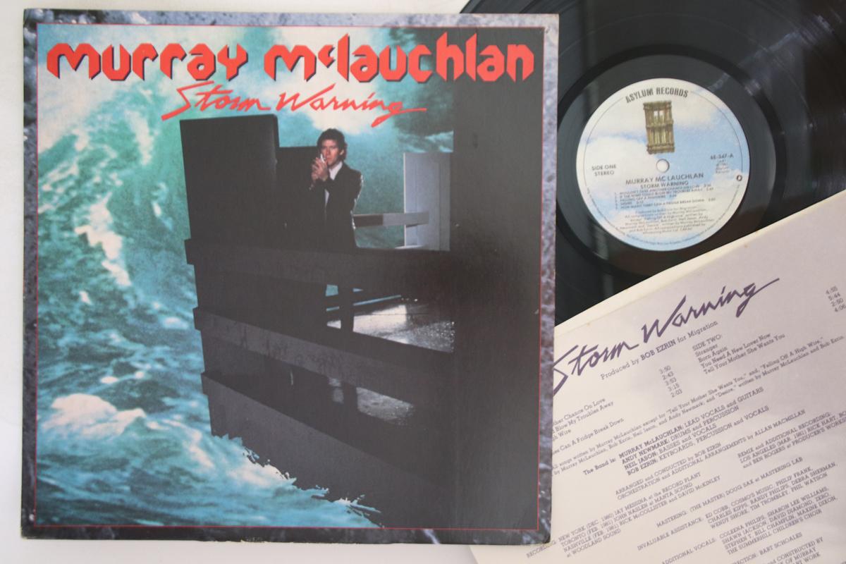 

LP Record MURRAY MCLAUCHLAN - Storm Warning 6E347 ASYLUM RECORDS 1981 US Rock Used