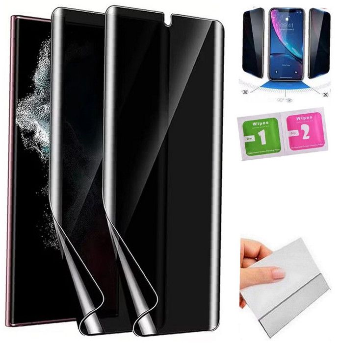 Film protecteur - Hydrogel - Vivo S7t 5G - Anti-espion - Résistant aux rayures - Installation facile