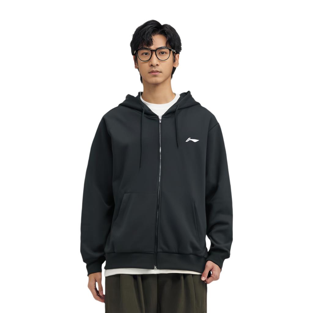 Li Ning Sweatshirts Men's Hooded Moderate Cardigan AWDRB25-1
