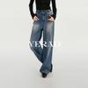 YERAD Women's Retro Wide Leg Jeans
