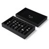 PU Leather Ring Holder Jewelry Tray with Protective Cover Professional Finger Ring Organizer for Storage and Display