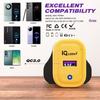 120W Cross-Border USB Fast Charger - European, American, UK Standard, Amber Yellow