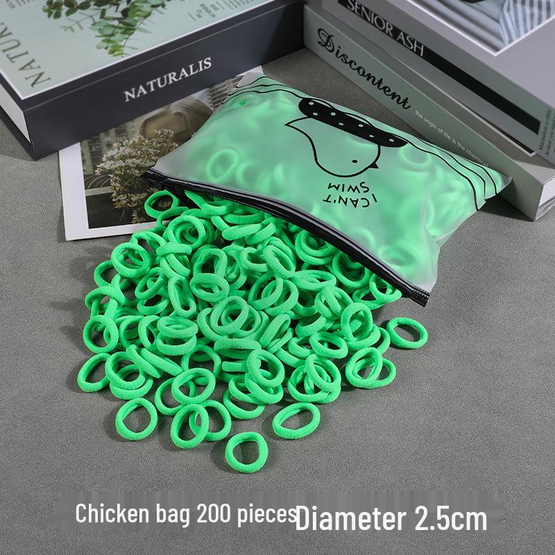 High-Elasticity Hair Ties for Girls - Gentle on Hair, Perfect for Children's Hairstyles