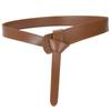 Knotted Belt Women's Sweater Coat Decorative Women's Belt Skirt Typified Leather Waist Seal