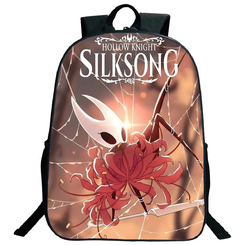 Hollow Knight 2 Backpack Silksong School Bag Hornet Fridge Magnet Boy Children Kid Child Teenager Schoolbag Primary Bookbag Teen Bagpack