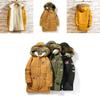 Premium Quality Men's Winter Fur Hooded Long Flight Jacket Fleece Coat For Ultimate Warmth