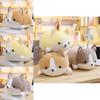 Adorable Soft Plush Corgi Pillow Dog Toy Perfect For Cozy Sleep And Cuddle Time