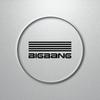 [Fuel Tank Size] "BIGBANG" Sticker (Leaves a Picture) [2-Pack] Black 004-A-B