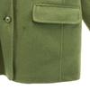 Mila Owen Lapel Coat 1 Olive With Padded Liner Women Used
