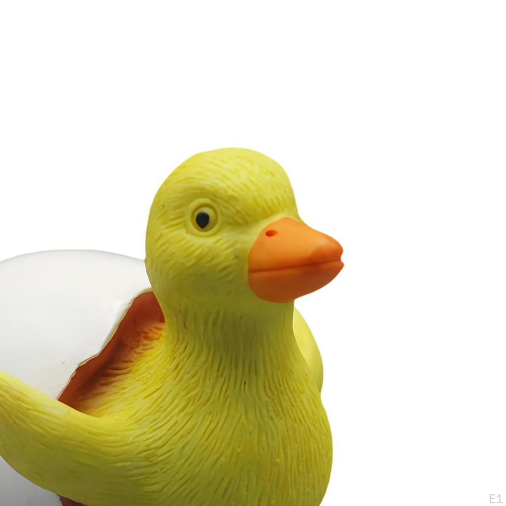 Entenküken Figur Miniatur Harzhandwerk Geschenk Einzigartige Handgefertigte Ente Enten Statue für Schreibtisch