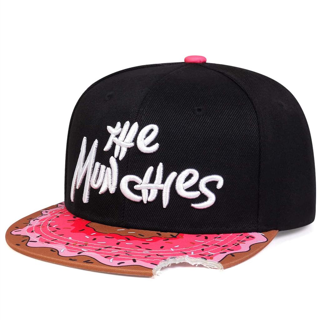 Mode MUNCHIES broderi Basebollkeps vattenmelontryck Snapback-keps Män Kvinnor Hip Hop Golfkepsar Utomhus Casual Solhattar Gorras Bone