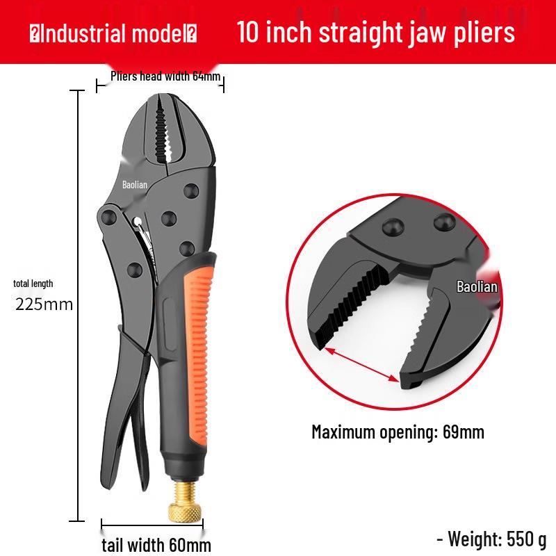 Многоцелевые усиленные силовые клещи промышленного качества