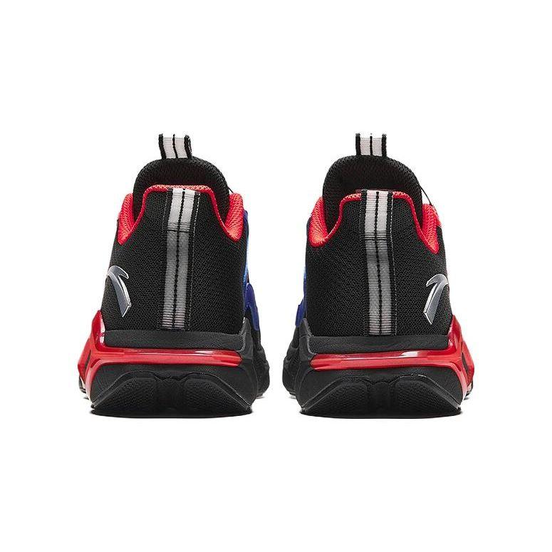 Anta Durable Lightweight Low-Top Kids Running Shoes Kids Sneakers Black Blue 312345505H-3
