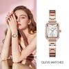 Womens Watch Square Quartz Watch Waterproof Luminous Wristwatches For Women Elegant Dress Reloj